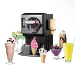 Gourmia Black Ice Cream Maker